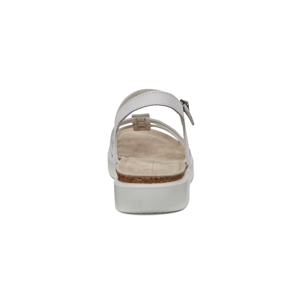 Sandalias Mujer - ECCO Corksphere Strappy - Blancos - LTZ194803